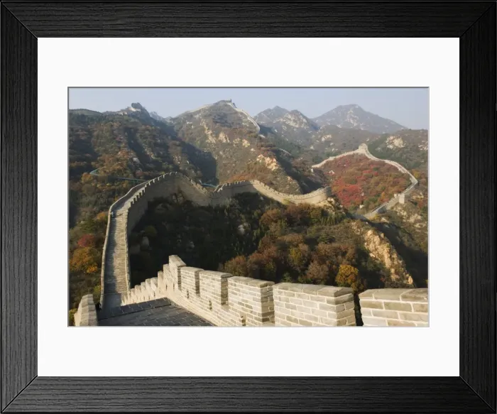 Framed Print : Cultural village in the Olympic Park area, Beijing, China, Asia Framed Print : Cultural village in the Olympic Park area, Beijing, China, Asia