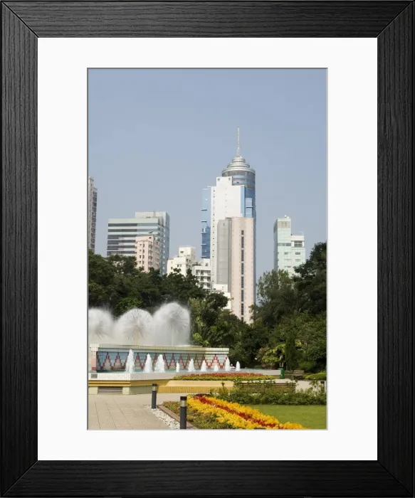 Framed Print : Zoological and Botanical gardens, Central district, Hong Kong, China, Asia Framed Print : Zoological and Botanical gardens, Central district, Hong Kong, China, Asia