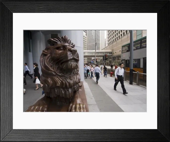 Framed Print : HSBC Building, Central district, Hong Kong, China, Asia Framed Print : HSBC Building, Central district, Hong Kong, China, Asia