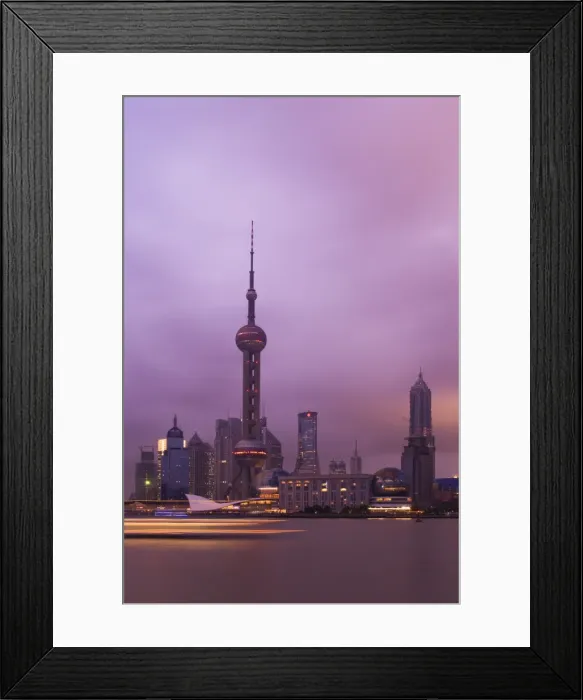 Framed Print : Lujiazui Finance and Trade zone, with Oriental Pearl Tower, and Huangpu River Framed Print : Lujiazui Finance and Trade zone, with Oriental Pearl Tower, and Huangpu River