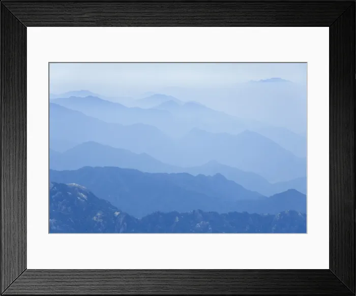 Framed Print : Haze, Jade Screen scenic area, Huang Shan (Yellow Mountain), UNESCO World Heritage Site Framed Print : Haze, Jade Screen scenic area, Huang Shan (Yellow Mountain), UNESCO World Heritage Site