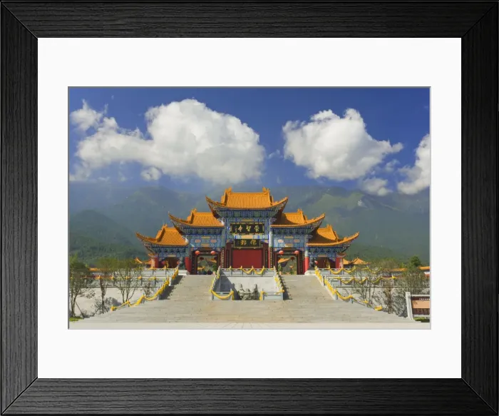 Framed Print : Chongsheng Temple, Dali Old Town, Yunnan Province, China, Asia Framed Print : Chongsheng Temple, Dali Old Town, Yunnan Province, China, Asia