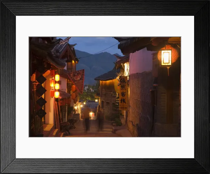 Framed Print : Lijiang Old Town, UNESCO World Heritage Site, Lijiang, Yunnan Province, China, Asia Framed Print : Lijiang Old Town, UNESCO World Heritage Site, Lijiang, Yunnan Province, China, Asia