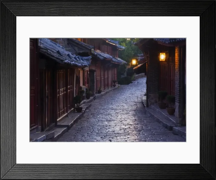 Framed Print : Lijiang Old Town, UNESCO World Heritage Site, Lijiang, Yunnan Province, China, Asia Framed Print : Lijiang Old Town, UNESCO World Heritage Site, Lijiang, Yunnan Province, China, Asia