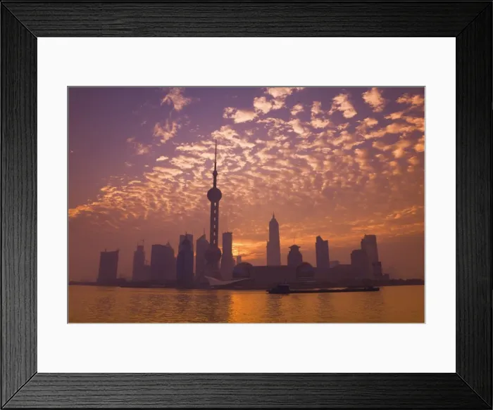 Framed Print : Lujiazui Finance and Trade zone, with Oriental Pearl Tower, and Huangpu River Framed Print : Lujiazui Finance and Trade zone, with Oriental Pearl Tower, and Huangpu River