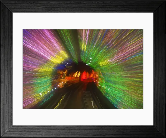 Framed Print : West Bund Sightseeing Tunnel, Huangpu District, Shanghai, China, Asia Framed Print : West Bund Sightseeing Tunnel, Huangpu District, Shanghai, China, Asia