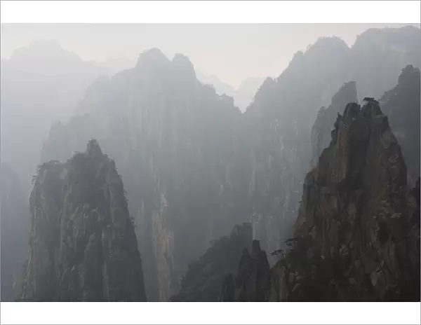 White Cloud Scenic Area, Mount Huangshan (Yellow Mountain), UNESCO World Heritage Site