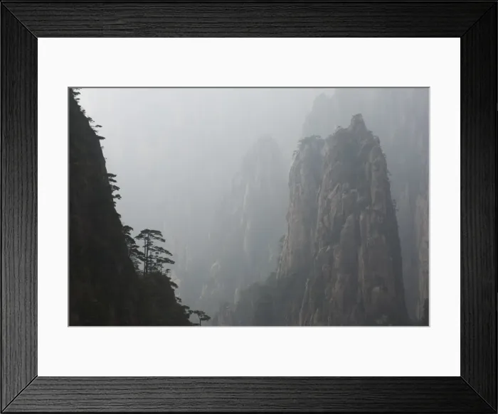 Framed Print : White Cloud Scenic Area, Mount Huangshan (Yellow Mountain), UNESCO World Heritage Site Framed Print : White Cloud Scenic Area, Mount Huangshan (Yellow Mountain), UNESCO World Heritage Site