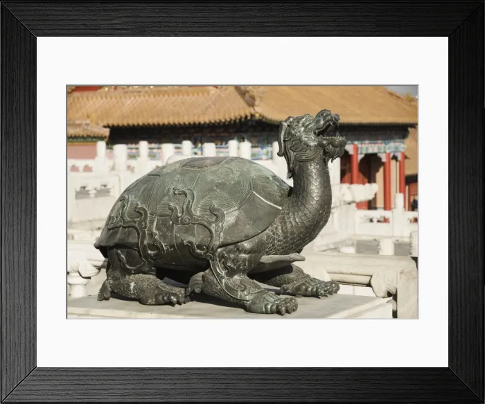 Framed Print : Sculpture, Forbidden City (Palace Museum), Beijing, China, Asia Framed Print : Sculpture, Forbidden City (Palace Museum), Beijing, China, Asia