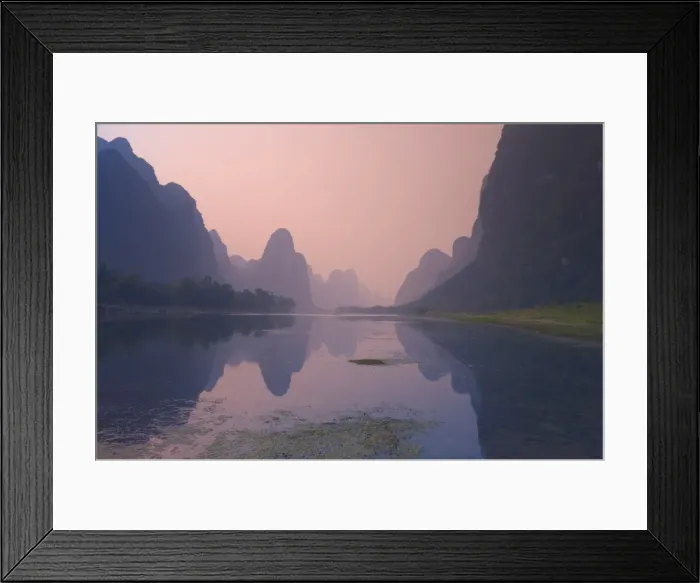 Framed Print : Li Jiang (Li River), Guangxi Province, China, Asia Framed Print : Li Jiang (Li River), Guangxi Province, China, Asia