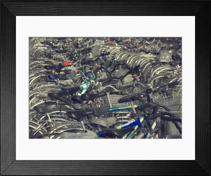 Framed Print : Bicycles, Beijing, China, Asia Framed Print : Bicycles, Beijing, China, Asia