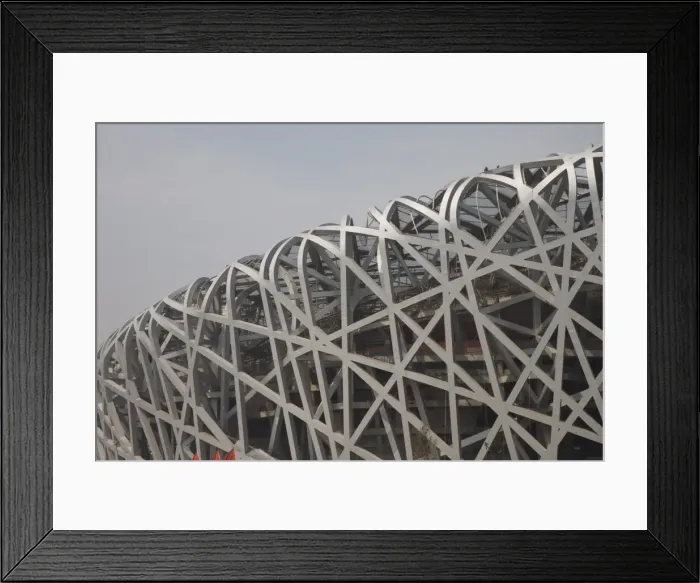 Framed Print : The Olympic Stadium called The Birds Nest, Beijing, China, Asia Framed Print : The Olympic Stadium called The Birds Nest, Beijing, China, Asia