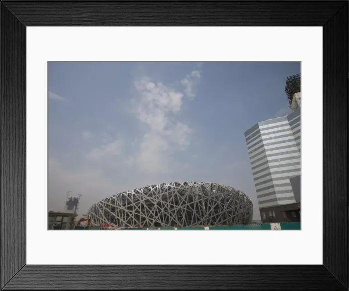 Framed Print : Olympic Stadium (The Birds Nest), Beijing, China, Asia Framed Print : Olympic Stadium (The Birds Nest), Beijing, China, Asia