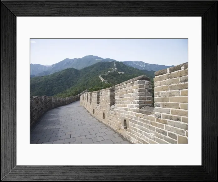 Framed Print : The Great Wall at Mutyanyu, UNESCO World Heritage Site, Beijing, China, Asia Framed Print : The Great Wall at Mutyanyu, UNESCO World Heritage Site, Beijing, China, Asia