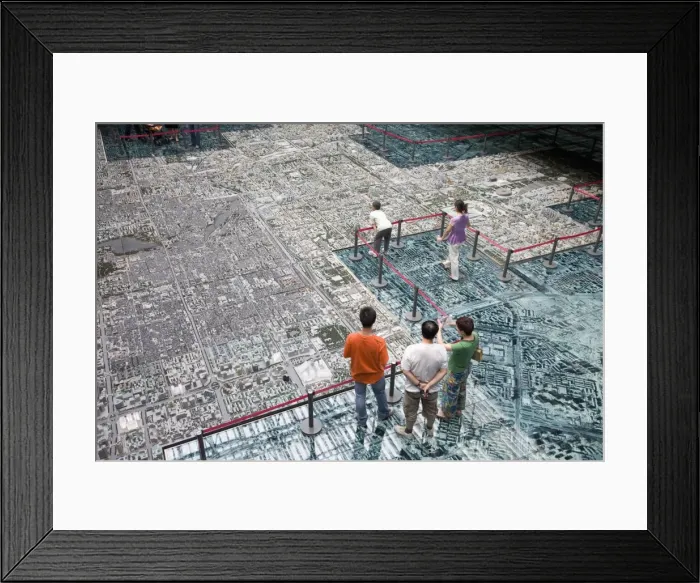 Framed Print : Museum of Beijing City Planning, Beijing, China, Asia Framed Print : Museum of Beijing City Planning, Beijing, China, Asia