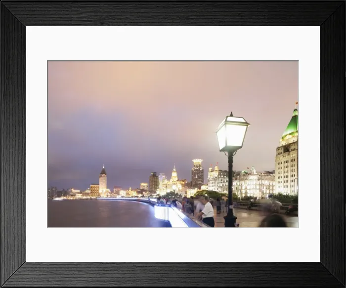 Framed Print : The Bund, Shanghai, China, Asia Framed Print : The Bund, Shanghai, China, Asia