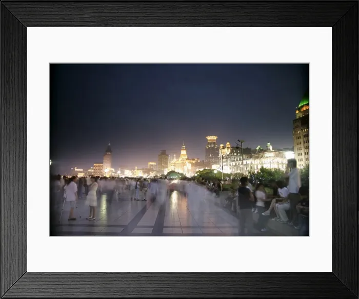 Framed Print : The Bund, Shanghai, China, Asia Framed Print : The Bund, Shanghai, China, Asia