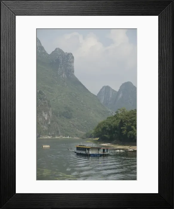 Framed Print : Yangshuo, Li River, Guilin, Guangxi Province, China, Asia Framed Print : Yangshuo, Li River, Guilin, Guangxi Province, China, Asia