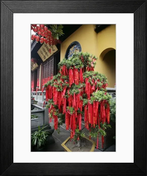 Framed Print : Jade Buddha Temple, Shanghai, China, Asia Framed Print : Jade Buddha Temple, Shanghai, China, Asia