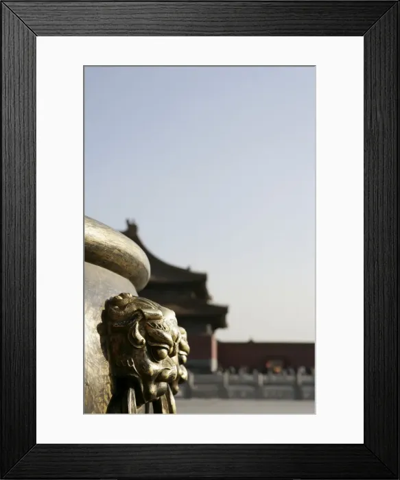 Framed Print : The Forbidden City, Beijing, China, Asia Framed Print : The Forbidden City, Beijing, China, Asia