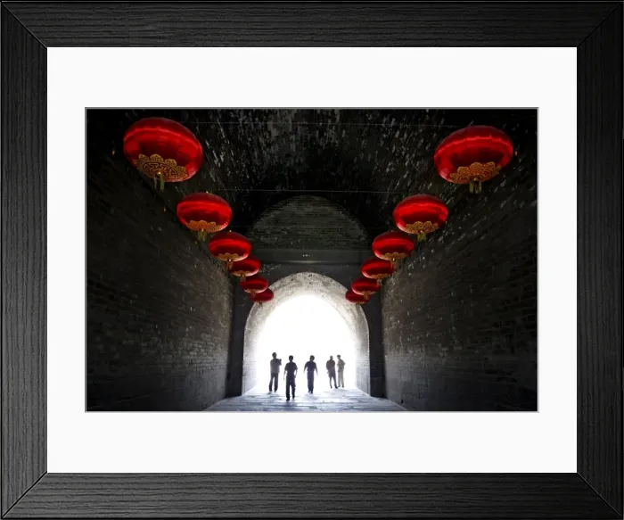 Framed Print : South Gate of the ancient city walls, Xi an, China, Asia Framed Print : South Gate of the ancient city walls, Xi an, China, Asia