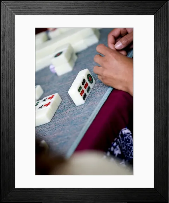 Framed Print : Playing Mahjong, Kunming, Yunnan, China, Asia Framed Print : Playing Mahjong, Kunming, Yunnan, China, Asia