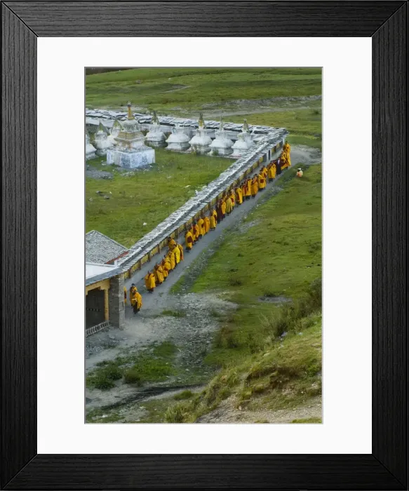 Framed Print : Yellow Hat Buddhist sect monks, Gelugpa, Tagong Temple, Tagong, Sichuan, China, Asia Framed Print : Yellow Hat Buddhist sect monks, Gelugpa, Tagong Temple, Tagong, Sichuan, China, Asia