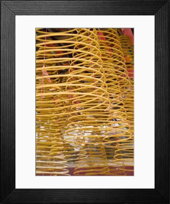Framed Print : Incense hangs from the ceiling, the A Ma Temple, Macau, China, Asia Framed Print : Incense hangs from the ceiling, the A Ma Temple, Macau, China, Asia