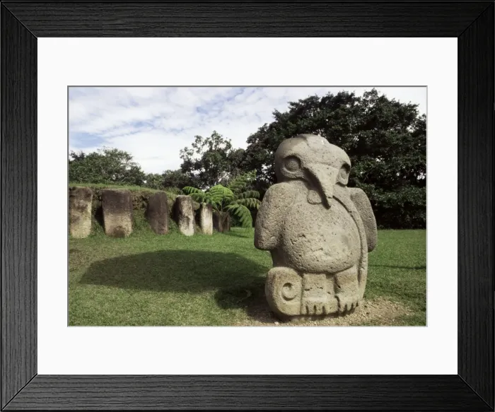 Framed Print : Archaeological Park, San Agustine, UNESCO World Heritage Site, Colombia, South America Framed Print : Archaeological Park, San Agustine, UNESCO World Heritage Site, Colombia, South America