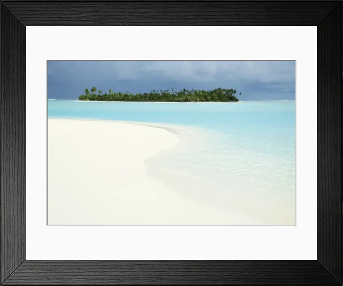 Framed Print : One Foot Island, Paradise beach, Aitutaki, Cook Islands, South Pacific, Pacific Framed Print : One Foot Island, Paradise beach, Aitutaki, Cook Islands, South Pacific, Pacific