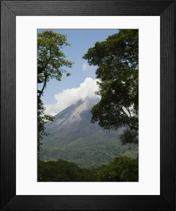 Framed Print : Arenal Volcano, Arenal, Costa Rica