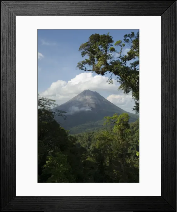 Framed Print : Arenal Volcano from the Sky Tram, Costa Rica Framed Print : Arenal Volcano from the Sky Tram, Costa Rica
