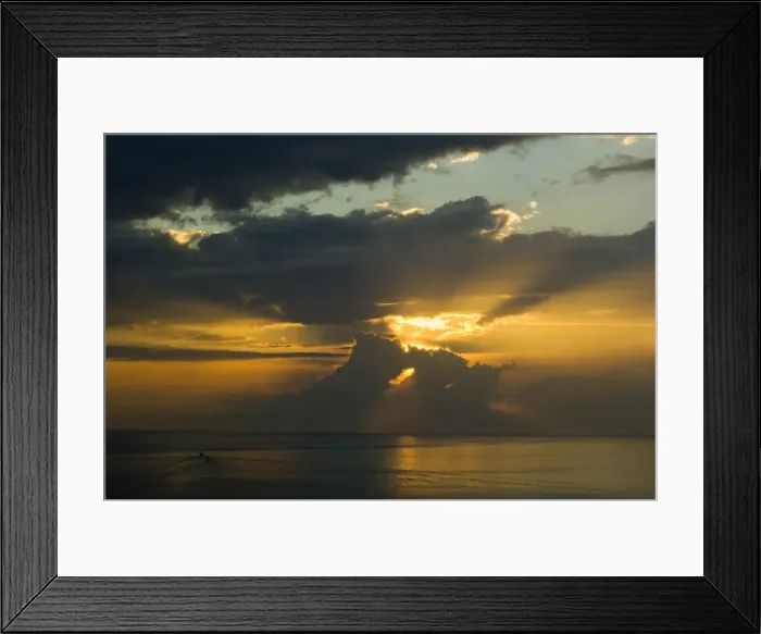 Framed Print : sunset in the Manuel Antonio Area, Pacific Coast, Costa Rica Framed Print : sunset in the Manuel Antonio Area, Pacific Coast, Costa Rica