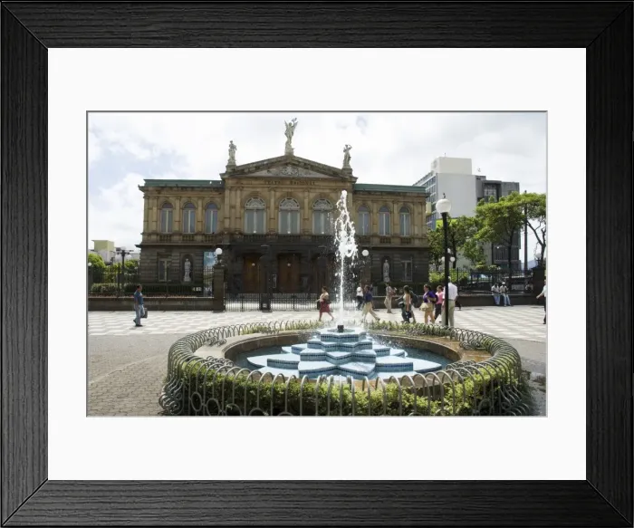 Framed Print : The National Theatre or Teatro Nacional, San Jose, Costa Rica Framed Print : The National Theatre or Teatro Nacional, San Jose, Costa Rica