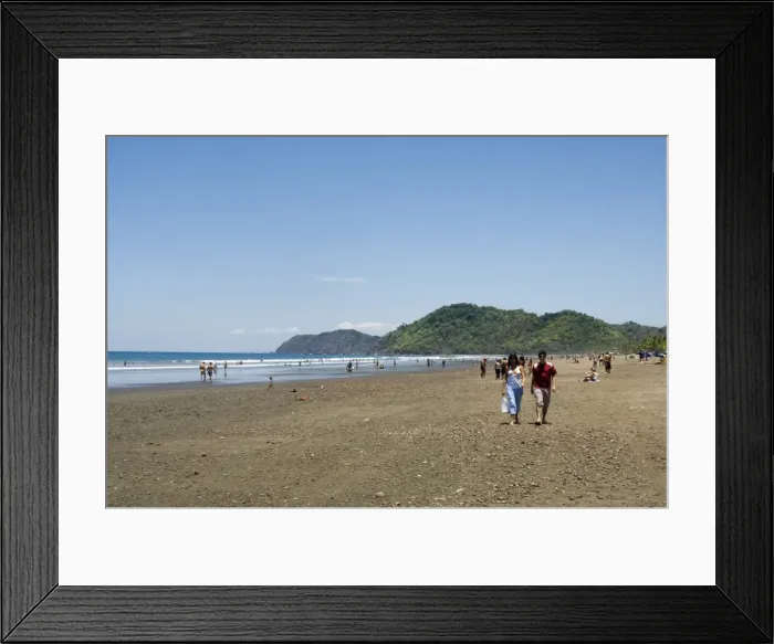 Framed Print : Beach at Jaco, a surfing and party town, Pacific Coast, Costa Rica, Central America Framed Print : Beach at Jaco, a surfing and party town, Pacific Coast, Costa Rica, Central America