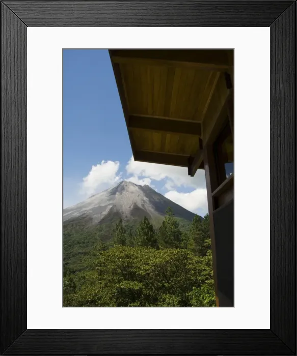 Framed Print : Arenal Volcano from Arenal Volcano Observatory Lodge, Costa Rica, Central America Framed Print : Arenal Volcano from Arenal Volcano Observatory Lodge, Costa Rica, Central America