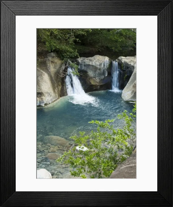 Framed Print : Waterfall on the Colorado River, Hacienda Guachipelin, near Rincon de la Vieja National Park Framed Print : Waterfall on the Colorado River, Hacienda Guachipelin, near Rincon de la Vieja National Park