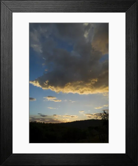 Framed Print : Sunset at Hacienda Guachipelin, near Rincon de la Vieja National Park, Guanacaste, Costa Rica, Central Framed Print : Sunset at Hacienda Guachipelin, near Rincon de la Vieja National Park, Guanacaste, Costa Rica, Central