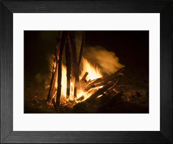 Framed Print : Bonfire on beach, Punta Islita, Nicoya Pennisula, Pacific Coast, Costa Rica Framed Print : Bonfire on beach, Punta Islita, Nicoya Pennisula, Pacific Coast, Costa Rica