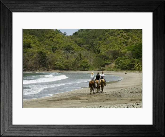 Framed Print : Horses on beach at Punta Islita, Nicoya Pennisula, Pacific Coast, Costa Rica Framed Print : Horses on beach at Punta Islita, Nicoya Pennisula, Pacific Coast, Costa Rica