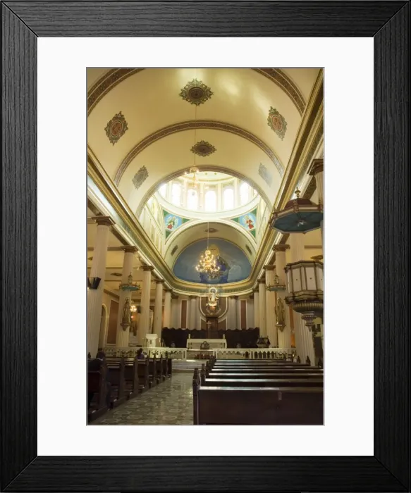 Framed Print : Inside the Metropolitana Cathedral, San Jose, Costa Rica, Central America Framed Print : Inside the Metropolitana Cathedral, San Jose, Costa Rica, Central America