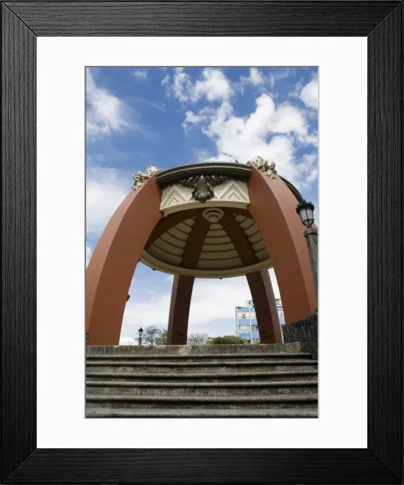 Framed Print : Bandstand in Central Plaza, San Jose, Costa Rica, Central America Framed Print : Bandstand in Central Plaza, San Jose, Costa Rica, Central America