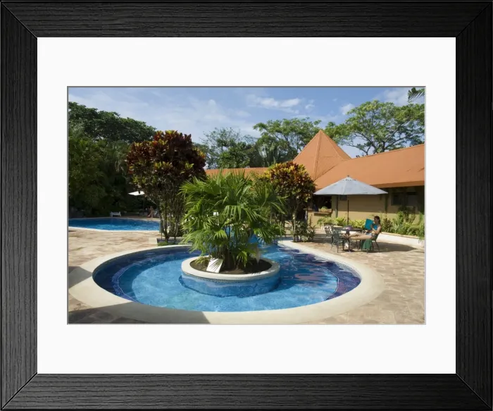 Framed Print : Lodges on the canal at Tortuguero, Tortuguero National Park, Caribbean Coast Framed Print : Lodges on the canal at Tortuguero, Tortuguero National Park, Caribbean Coast
