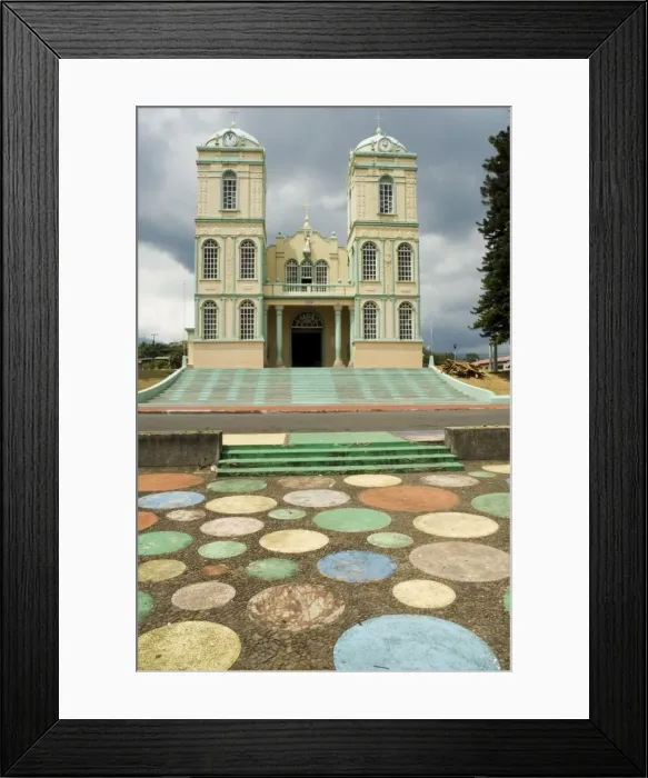 Framed Print : Iglesia de Sarchi church, Sarchi, Central Highlands, Costa Rica, Central America Framed Print : Iglesia de Sarchi church, Sarchi, Central Highlands, Costa Rica, Central America