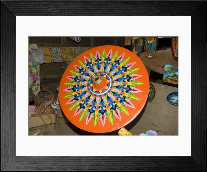 Framed Print : The crafts town of Sarchi famous for its decorative painting and ox carts Framed Print : The crafts town of Sarchi famous for its decorative painting and ox carts