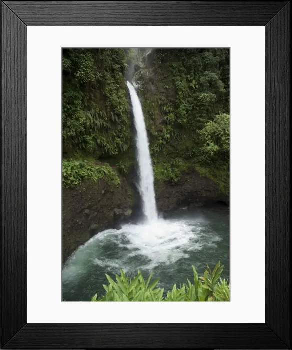 Framed Print : The Peace waterfall on the slopes of the Poas Volcano, Costa Rica, Central America Framed Print : The Peace waterfall on the slopes of the Poas Volcano, Costa Rica, Central America