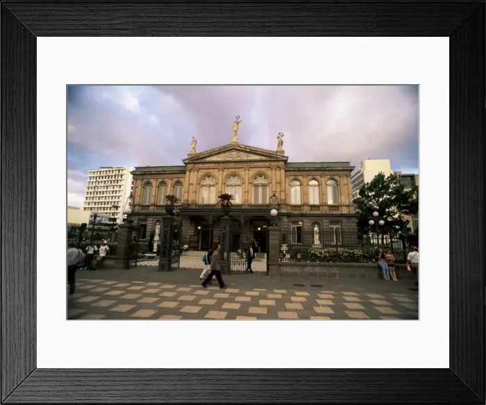 Framed Print : Historical theater still in operation, downtown, San Jose, Costa Rica, Central America Framed Print : Historical theater still in operation, downtown, San Jose, Costa Rica, Central America