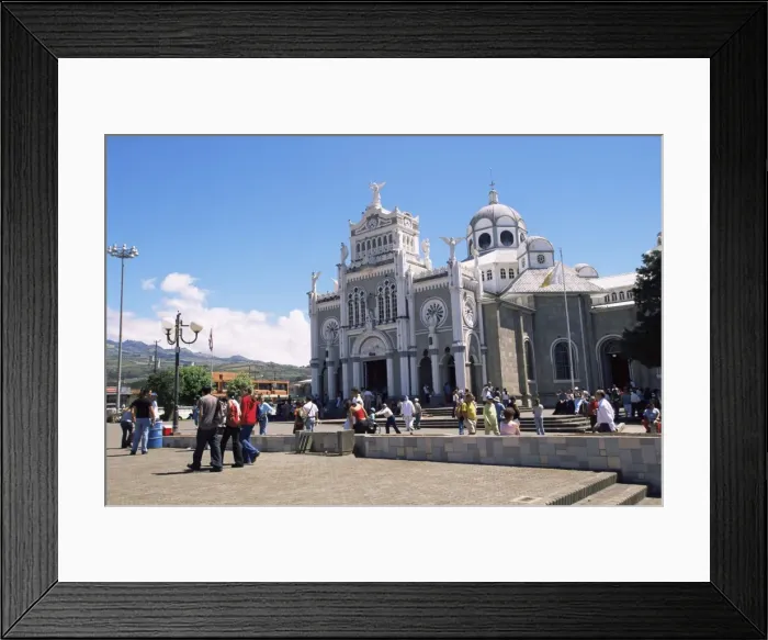 Framed Print : Cathedral Los Angeles, Cartago, Costa Rica, Central America Framed Print : Cathedral Los Angeles, Cartago, Costa Rica, Central America