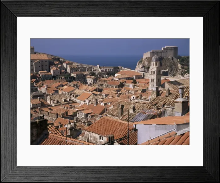 Framed Print : Roofscape, Old City, Dubrovnik, UNESCO World Heritage Site, Dalmatia, Croatia, Europe Framed Print : Roofscape, Old City, Dubrovnik, UNESCO World Heritage Site, Dalmatia, Croatia, Europe