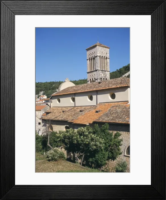 Framed Print : St. Stephens cathedral dating from 16th century, with Venetian style campanile Framed Print : St. Stephens cathedral dating from 16th century, with Venetian style campanile